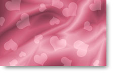 Pink Silk Hearts - background
