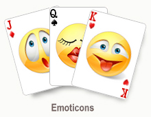 Emoticons - card set
