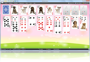 Forty Thieves Solitaire - Click here to enlarge